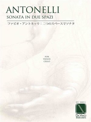 cover image of Sonata in due spazi, for violin an cello
